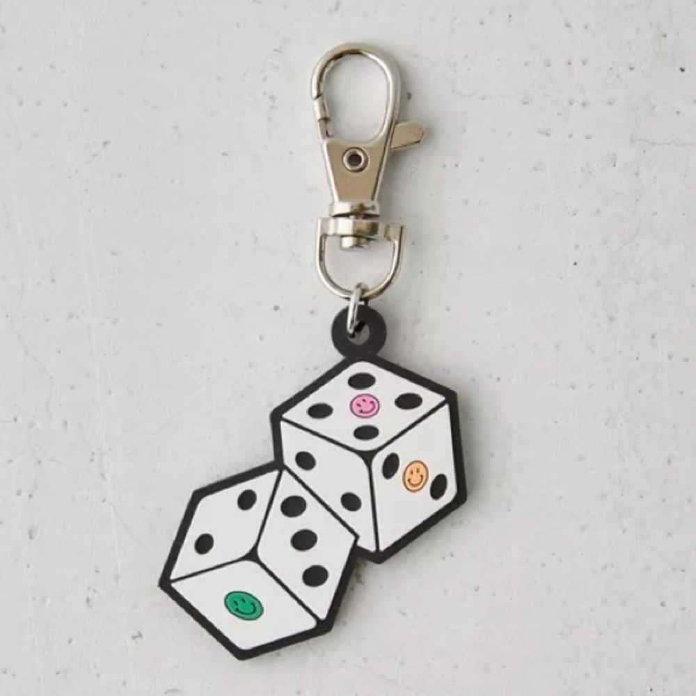 Free!! UO Lucky Dice Keychain Charm